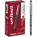 uni-ball uniball™ Vision Needle Rollerball Pens, 1 Dozen, UBC1734903