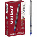 uni-ball uniball™ Vision Needle Rollerball Pens, 1 Dozen, UBC1734904