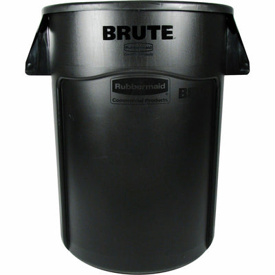Rubbermaid Commercial Brute 44-Gallon Vented Utility Container, Black, RCP264360BK