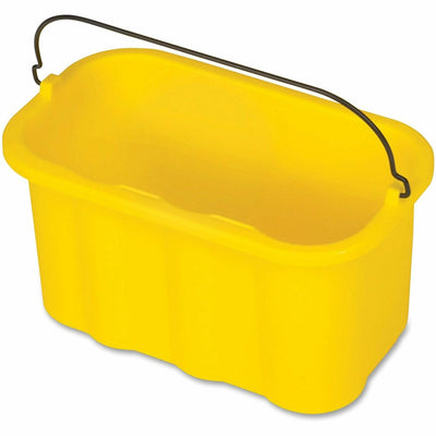 Rubbermaid Commercial 10-quart Sanitizing Caddy, Yellow, RCP9T8200YW