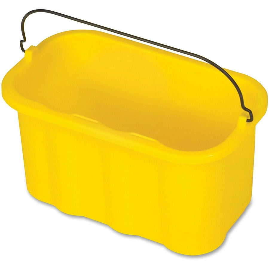 Rubbermaid Commercial 10-quart Sanitizing Caddy, 14" x 8", Yellow, RCP9T8200YW