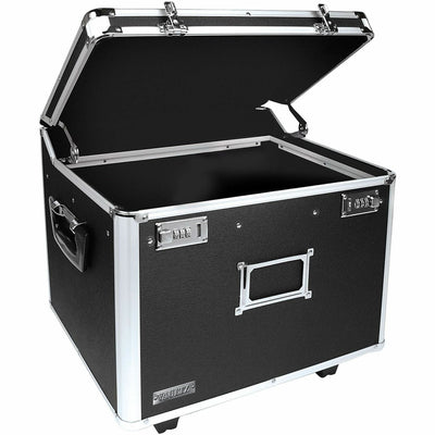 IdeaStream Vaultz Mobile Letter/Legal Chest, Black, IDEVZ01270