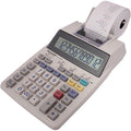 Sharp Calculators EL-1750V Printing Calculator, Light Gray, SHREL1750V