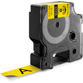 Newell Dymo Colored Industrial Rhino Vinyl Labels, Yellow, DYM18433