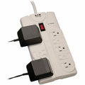 Eaton Tripp Lite series 8-Outlet Surge Suppressor, Light Gray, TRPTLP825