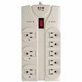 Eaton Tripp Lite series 8-Outlet Surge Suppressor, Light Gray, TRPTLP825