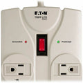 Eaton Tripp Lite series 8-Outlet Surge Suppressor, Light Gray, TRPTLP825