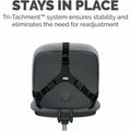 Fellowes Professional Series Microban Protection Back Support, Black, FEL8037601