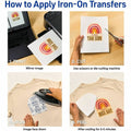 Avery Iron-on Transfer Paper, White, 8 1/2" x 11", 12 / Pack, AVE3275