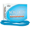Alliance Rubber Rubber Bands with Antimicrobial Product Protection, Cyan Blue, 1 Box, ALL42179