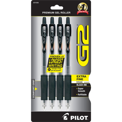Pilot G2 Premium Gel Ink Retractable Pens, 4 / Pack — view 1