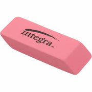 Integra Pink Pencil Eraser, 1 Box