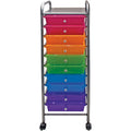 Advantus 10-drawer Organizer, Multi, AVT34004