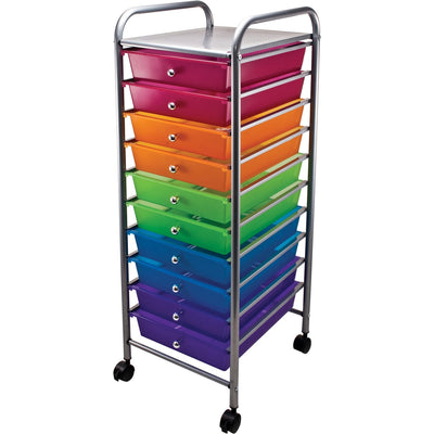 Advantus 10-drawer Organizer, Multi, /CT — view 1