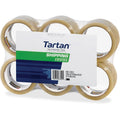 3M Tartan General-Purpose Packaging Tape, Clear, 6 / Pack, MMM37102CRPK