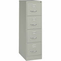 Lorell Fortress Series 25" Commercial-Grade Vertical File Cabinet, Light Gray, LLR60651