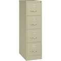 Lorell Fortress Series 25" Commercial-Grade Vertical File Cabinet, Putty, LLR60652