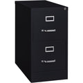 Lorell Fortress Series 25" Commercial-Grade Vertical File Cabinet, Black, LLR60653