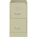 Lorell Fortress Series 25" Commercial-Grade Vertical File Cabinet, Putty, LLR60655