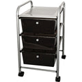 Advantus 3-Drawer Organizer, Smoke, AVT34006