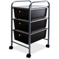 Advantus 3-Drawer Organizer, Smoke, AVT34006