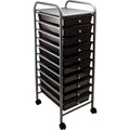 Advantus 10-Drawer Organizer, Smoke, AVT34007