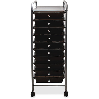 Advantus 10-Drawer Organizer, Smoke, AVT34007