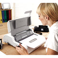 Fellowes Pulsar E 300 Electric Comb Binding Machine & Starter Kit, Black, FEL5216701