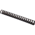 Fellowes Plastic Binding Combs - Black, 3/4" Diameter, 8 1/2" Width x 11" Length, 1 Pack, FEL52367