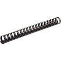 Fellowes Plastic Binding Combs - Black, 3/4" Diameter, 8 1/2" Width x 11" Length, 1 Pack, FEL52367