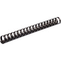 Fellowes Plastic Binding Combs, Black, 8 1/2" Width x 11" Length, 10 / Pack, FEL52383
