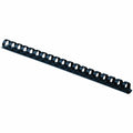 Fellowes Plastic Binding Combs - Navy, 3/8" Diameter, 8 1/2" Width x 11" Length, 100 / Pack, FEL52505