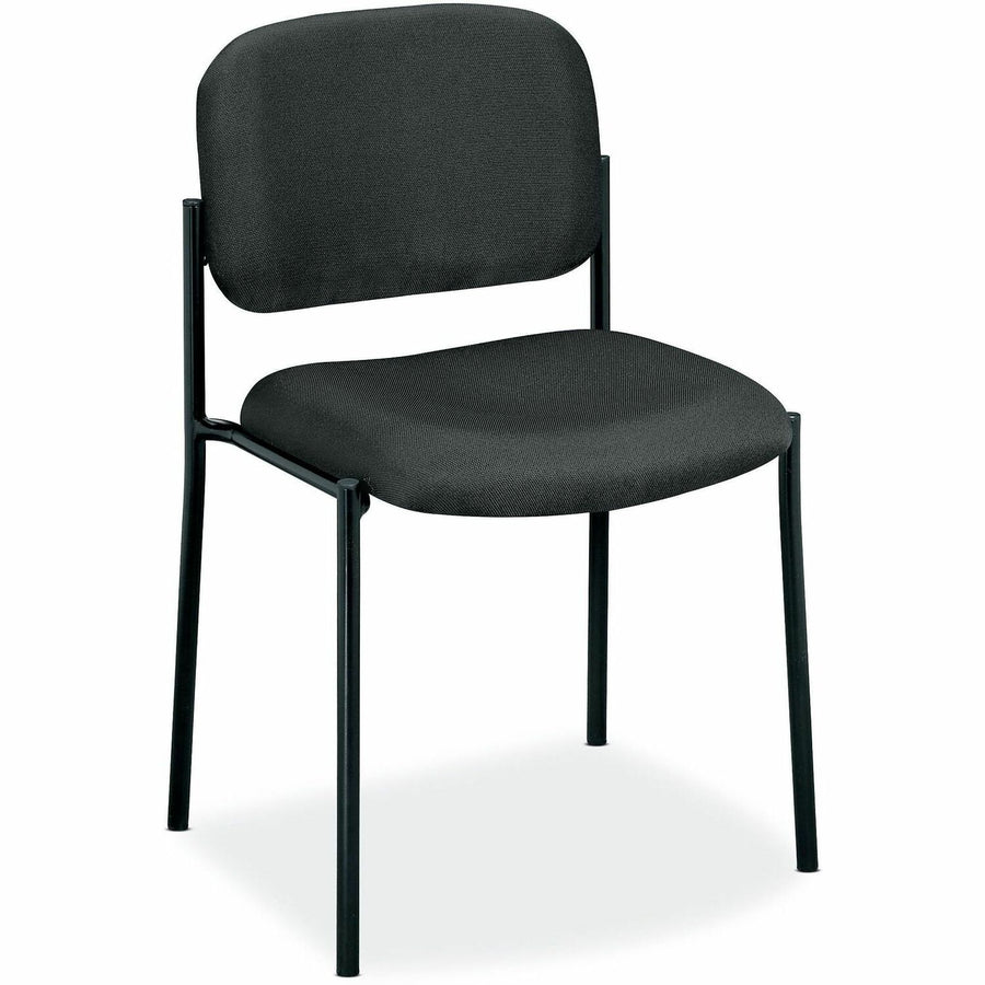 HON Scatter Stacking Guest Chair, Charcoal, Padded, BSXVL606VA19
