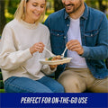 Genuine Joe Heavyweight White Plastic Forks, 1 Box, GJO0010430