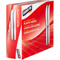 Genuine Joe Heavyweight Disposable Knives, White, 100 / Box, GJO10431