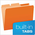 TOPS Pendaflex Ready-Tab 1/3 Tab Cut Letter Top Tab File Folder, Blue, 8 1/2" Width x 11" Length, 50 / Box, PFX42338