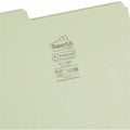 Smead SuperTab 1/3 Tab Cut Letter Recycled Top Tab File Folder, Assorted, 8 1/2" Width x 11" Length, 100 / Box, SMD11961