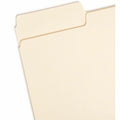 Smead SuperTab 1/3 Tab Cut Legal Recycled Top Tab File Folder, Manila, 8 1/2" Width x 14" Length, 100 / Box, SMD15301