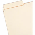 Smead SuperTab 1/3 Tab Cut Legal Recycled Top Tab File Folder, Manila, 8 1/2" Width x 14" Length, 100 / Box, SMD15395