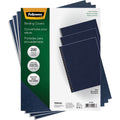 Fellowes Expressions Linen Presentation Covers, Navy, 8 1/2" Width x 11" Length, 1 Pack, FEL52098