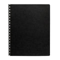 Fellowes Expressions Oversize Linen Presentation Covers, Black, 8 3/4" Width x 11 1/4" Length, 1 Pack, FEL52115