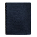 Fellowes Expressions Premium Textured Covers, Navy, 8 1/2" Width x 11" Length, 200 / Pack, FEL52136