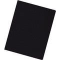 Fellowes Expressions Oversize Grain Presentation Covers, Black, 8 3/4" Width x 11" Length, 200 / Pack, FEL52138
