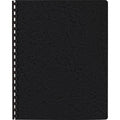 Fellowes Expressions Oversize Grain Presentation Covers, Black, 8 3/4" Width x 11" Length, 200 / Pack, FEL52138