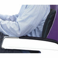 Master The ComfortMakers Deluxe Seat/Back Cushion, Black, MAS91061
