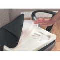 Master The ComfortMakers Deluxe Seat/Back Cushion, Black, MAS91061