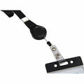Baumgartens SICURIX Lanyard Card Reel, Black, 1 Pack, BAU68979