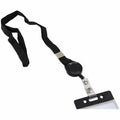 Baumgartens SICURIX Lanyard Card Reel, Black, 1 Pack, BAU68979