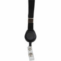 Baumgartens SICURIX Lanyard Card Reel, Black, 1 Pack, BAU68979