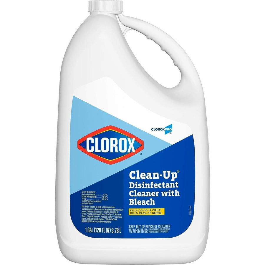 CloroxPro™ Clean-Up Disinfectant Cleaner with Bleach Refill, 5.65" x 11.44", Pale Yellow, CLO35420